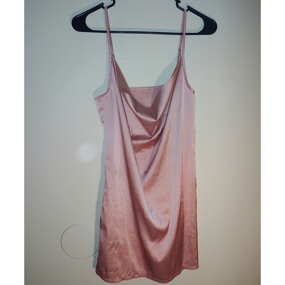 Polyster/Silk Slip Dress